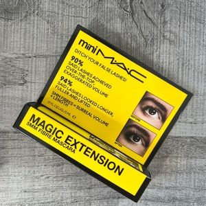 MAC Magic Extension 5MM FIBRE MASCARA Extensive Black 0.17oz 5mL Travel Mini New